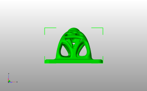 中空衣服挂钩底视图