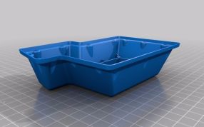 注塑模具零部件模型图