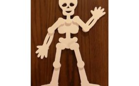 骷髅人组合模型