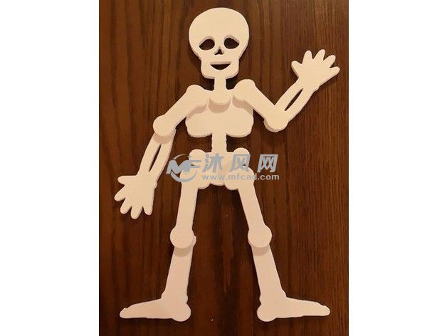 骷髅人组合模型