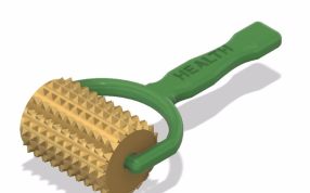 按摩器模型效果图