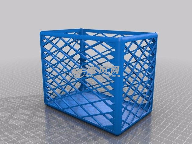 床侧小挂篮斜视图