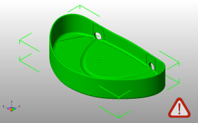  肥皂盒模型外壳斜视图