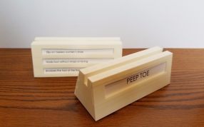 高跟鞋展示架实物图