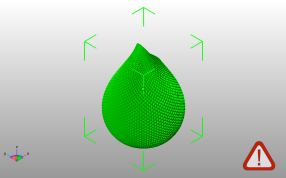 菱形北欧风花瓶斜视图
