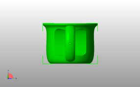 胖水杯模型主视图
