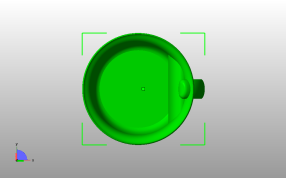 胖水杯模型俯视图