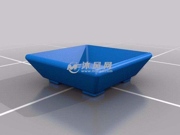 盆景花盆模型模型图