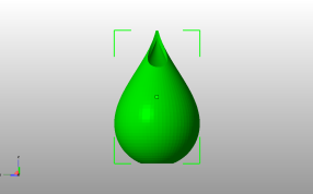 平面北欧风花瓶主视图