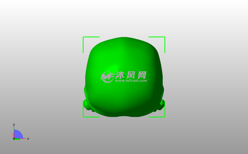 外星人模型俯视图