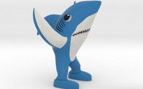 鲨鱼舞者左视图