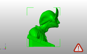 海盗半身像侧视图