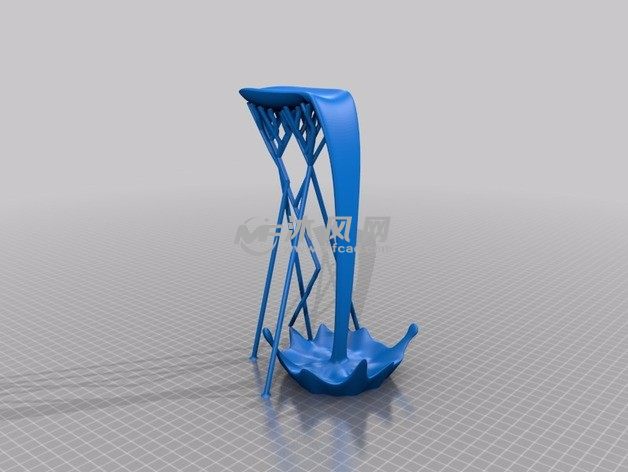 漂浮的水杯支架主视图