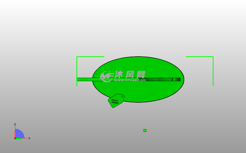 圣诞节挂树俯视图