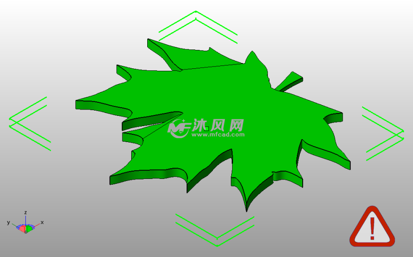 感恩节2D墙贴枫叶