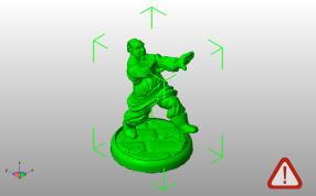 惊慌失措的农民斜视图