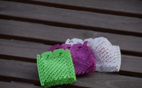 链子钱包模型褶皱状态