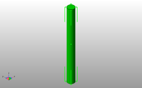 牙刷架模型支棍