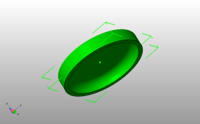 牙刷架模型底斜视图