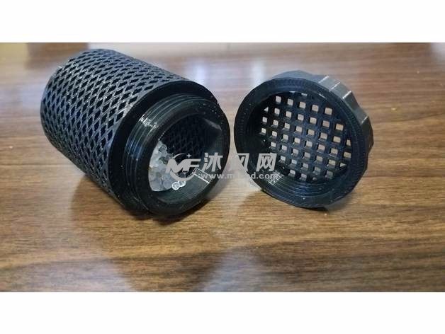 镂空料粒容器实物图