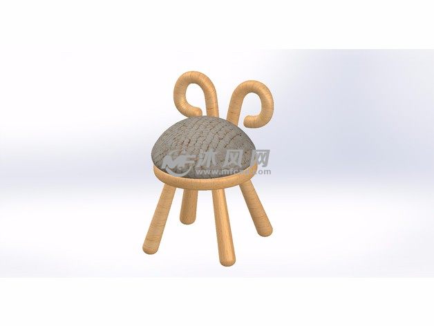  小绵羊椅子小挂桶