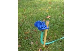 垂直旋转喷水器未开水