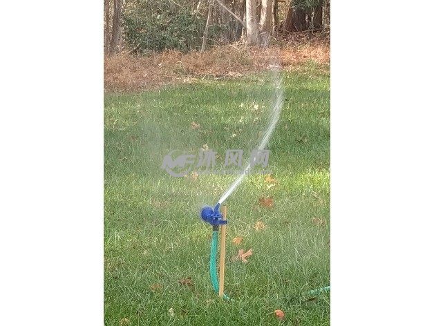 垂直旋转喷水器开水