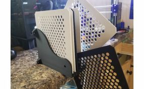 伸缩箱模型实物斜视图