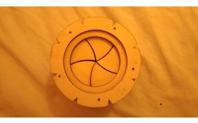 A4纸切片盒子俯视图