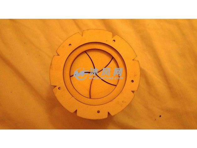 A4纸切片盒子俯视图