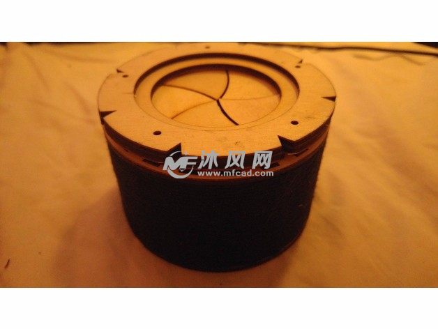 A4纸切片盒子斜视图