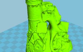 冬天的城堡3D打印模型