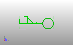 厨房卷纸架俯视图