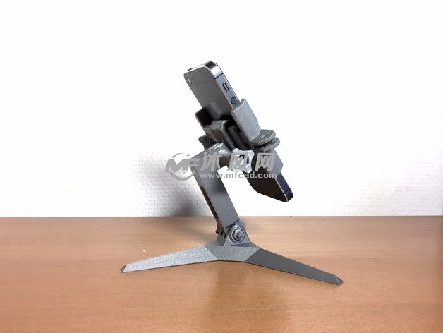 多维度手机支架后视图