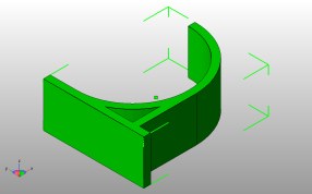  垃圾袋支架斜视图