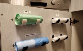  垃圾袋支架放袋子