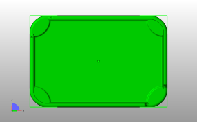 螺旋底肥皂盒底俯视图