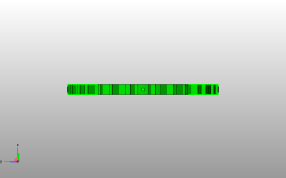 水杯杯垫模型格栅主视图