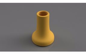 简易淋浴头主视图