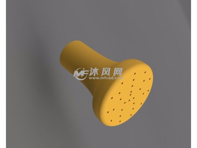 简易淋浴头效果图