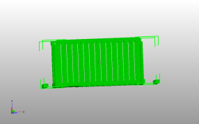 上下床铺模型俯视图