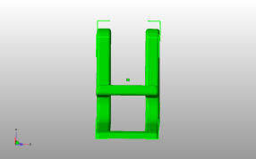 手机支架模型主视图
