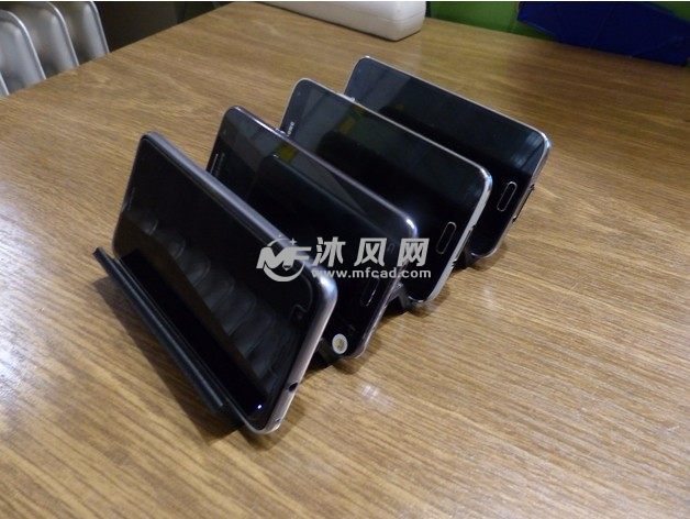 智能手机支架4个手机实物图