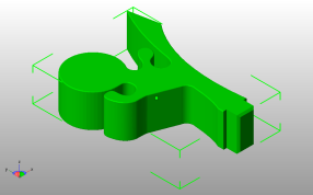 小人手机支架斜视图