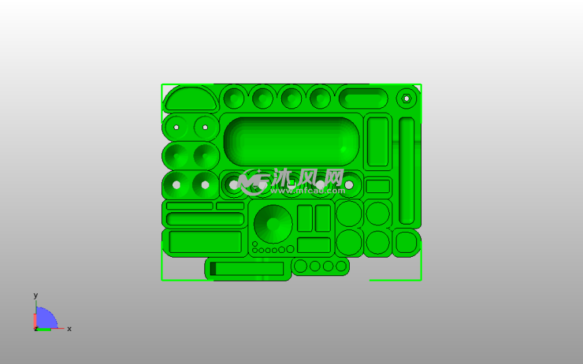 超大工具箱俯视图