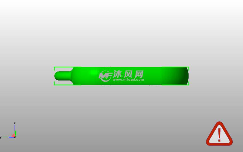 圣诞装饰陀螺仪侧视图 