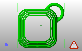 圣诞装饰陀螺仪俯视图
