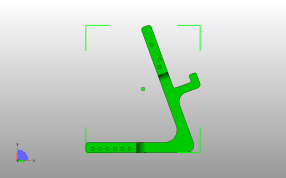 双色手机支架右侧视图