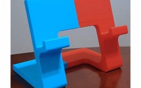 双色手机支架实物图