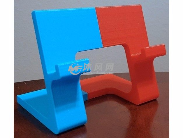 双色手机支架实物图